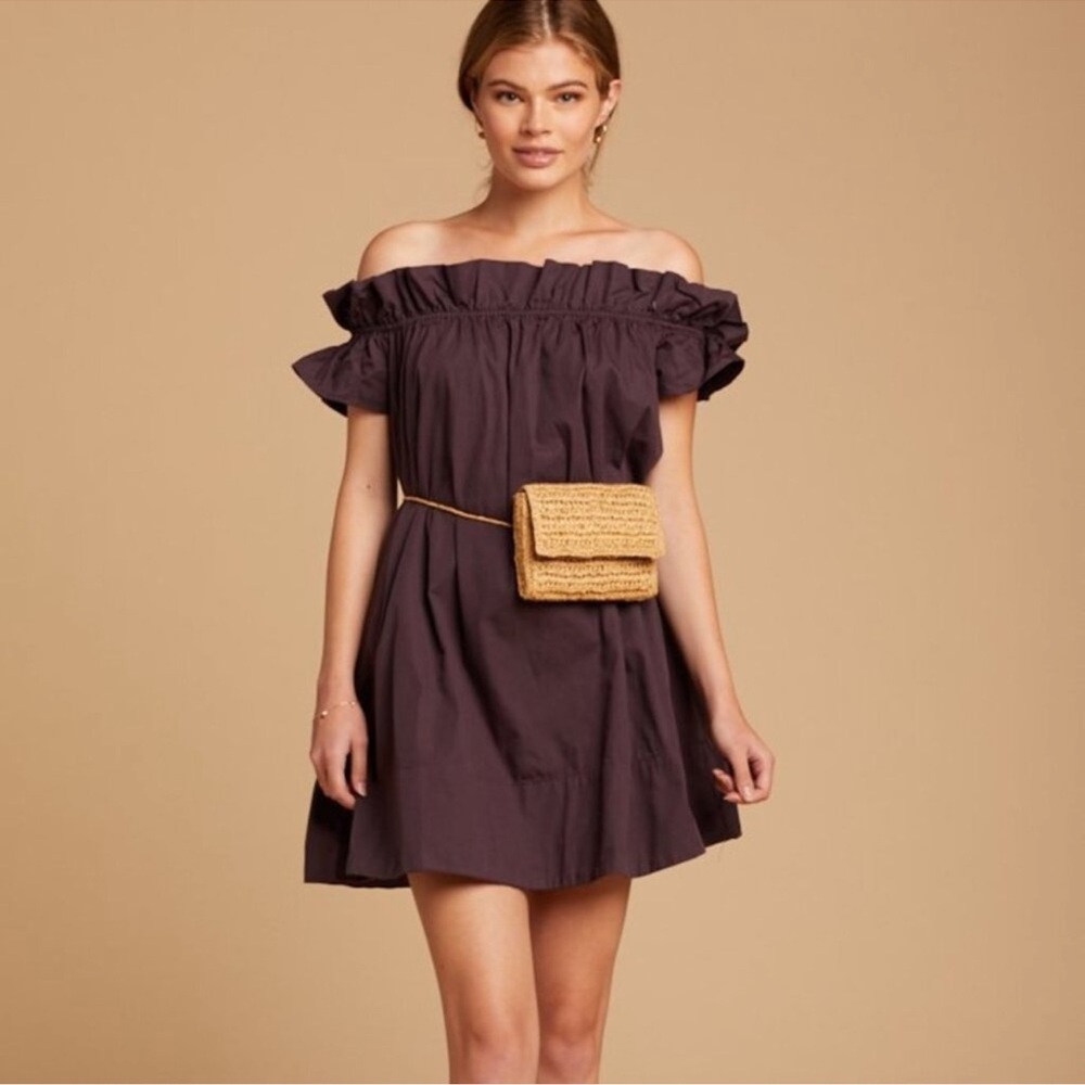 Free People Sophie Twill Night Bloom Mini Dress - Picture 3 of 5